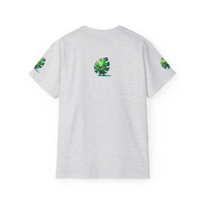 Cute Monstera Leaf Tee - Ultra Cotton Women Top - Dipaliz - T-shirts