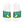 Abstract Green Men’s Pu Slide Sandals - Summer - Dipaliz