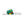Abstract Green Men’s Pu Slide Sandals - Summer - Dipaliz