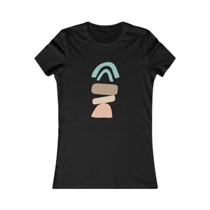 Soft Women’s Favorite Tee - Abstract Landscape - Dipaliz - T-shirts