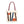 Abstract Lines Print Tote Bag Modern Style Dipaliz - 18’’ × / Red - Handbags
