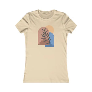 Abstract Nature Art Tee - Comfort Style Fashion - Dipaliz - s / Soft Cream - T-shirts