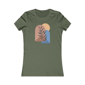 Abstract Nature Art Tee - Comfort Style Fashion - Dipaliz - s / Military Green - T-shirts