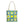 Print Tote Bag - Abstract Green Circles Pattern - Dipaliz - 16’’ × / Beige - Bags