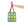 Print Tote Bag - Abstract Green Circles Pattern - Dipaliz - Bags