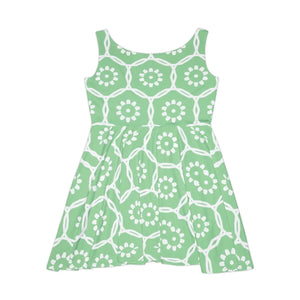Abstract Pattern Skater Dress – Eco Friendly - Dipaliz - Dresses - s