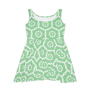 Abstract Pattern Skater Dress – Eco Friendly - Dipaliz - Dresses - s