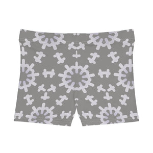 Abstract Pattern Women’s Shorts - Moisture Wicking - Dipaliz