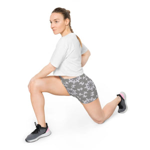 Abstract Pattern Women’s Shorts - Moisture Wicking - Dipaliz