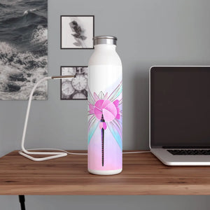 Vibrant Slim Water Bottle - Abstract Pattern 20oz - Dipaliz - Bottles