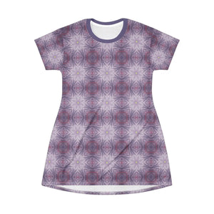 Abstract Pattern Shirt Dress – Organic Cotton - Dipaliz - Dresses - Xs