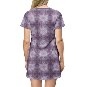 Abstract Pattern Shirt Dress – Organic Cotton - Dipaliz - Dresses - Xs