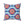 Abstract Red Polyester Square Pillow - Spun - Dipaliz - Throw Pillows