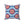 Abstract Red Polyester Square Pillow - Spun - Dipaliz - Throw Pillows