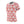 Abstract Red Pattern Tee - Polyester Comfort Fit - Dipaliz - T-shirts - Xs