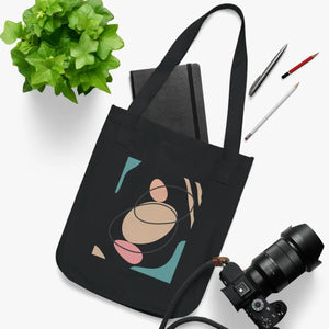Organic Canvas Tote Bag - Eco Chic Minimalist Design - Dipaliz - Bags