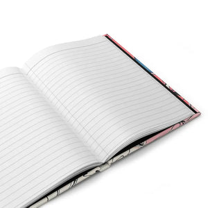 Paper Products - Hardcover Journal Matte Abstract Square Pattern by Dipaliz