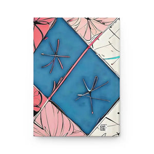 Paper Products - Hardcover Journal Matte Abstract Square Pattern by Dipaliz