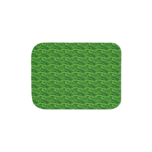 Abstract Wavy Sherpa Blanket – Warm Throw - Dipaliz - Blankets