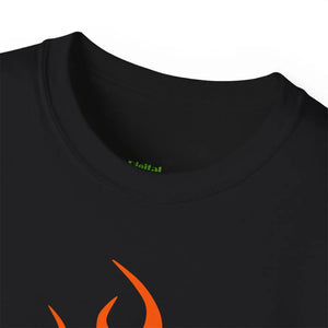 Bold Fire Element Tee - Ultra Cotton Meditation Shirt - Dipaliz - T-shirts
