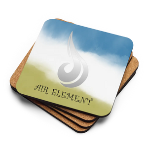 Modern Air Element Corwood Coaster - Heat Resistant - Dipaliz - Coasters