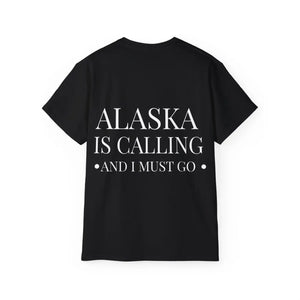Alaska is Calling Ultra Cotton Tee - Adventure Design - Dipaliz - T-shirt