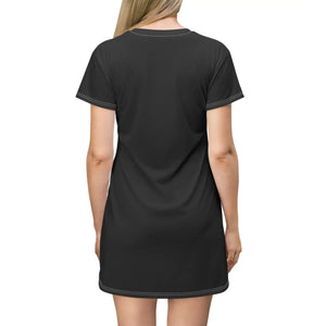 Love Hearts T-shirt Dress – Chic Casual Wear - Dipaliz - Dresses - Xs