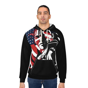 American Flag Unisex Pullover Hoodie - Streetwear - Dipaliz - Hoodies