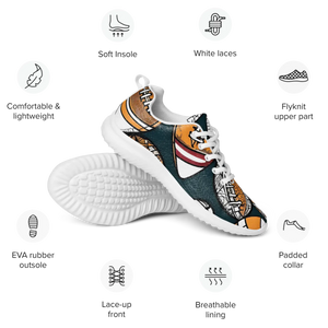 Lightweight Men’s Athletic Shoes - American Footballs - Dipaliz - Sneakers