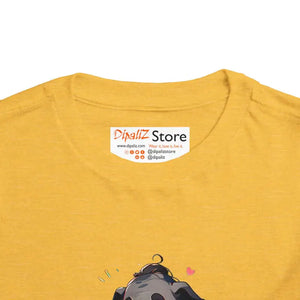 Kids Clothes - Toddler t Shirt Elephant Reading Classic Fit - Dipaliz