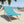 Blue Abstract Pattern Beach Towel - Cotton Loop Backing - Dipaliz - Towels