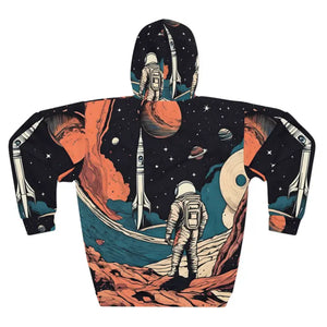 All Over Prints - Unisex Pullover Hoodie - Astronaut Rocket Space Design - Dipaliz