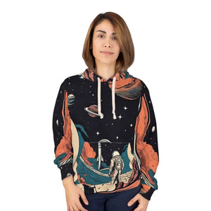 All Over Prints - Unisex Pullover Hoodie - Astronaut Rocket Space Design - Dipaliz