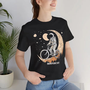 Soft Cotton Unisex Jersey Short Sleeve Tee - Astronaut Moon - Dipaliz - T-shirts