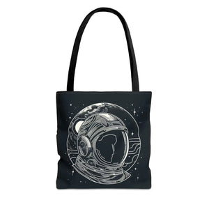 Stylish Astronaut Tote Bag Space Print Travel Accessory - Dipaliz - Bags