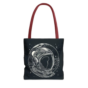 Stylish Astronaut Tote Bag Space Print Travel Accessory - Dipaliz - Bags