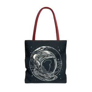 Stylish Astronaut Tote Bag Space Print Travel Accessory - Dipaliz - Bags