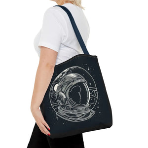 Stylish Astronaut Tote Bag Space Print Travel Accessory - Dipaliz - Bags