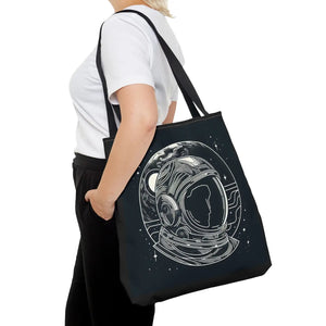 Stylish Astronaut Tote Bag Space Print Travel Accessory - Dipaliz - Bags
