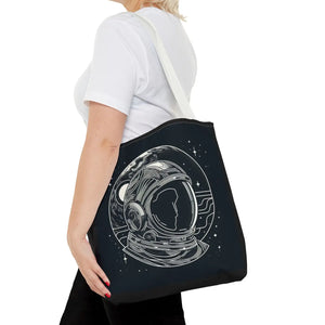 Stylish Astronaut Tote Bag Space Print Travel Accessory - Dipaliz - Bags