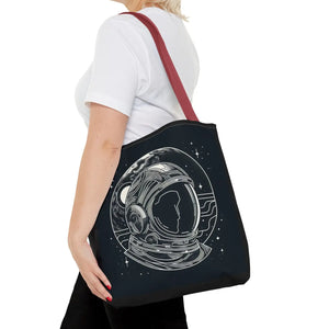 Stylish Astronaut Tote Bag Space Print Travel Accessory - Dipaliz - Bags