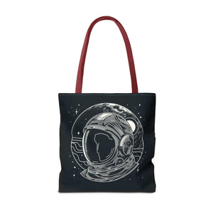 Stylish Astronaut Tote Bag Space Print Travel Accessory - Dipaliz - Bags