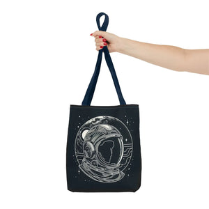 Stylish Astronaut Tote Bag Space Print Travel Accessory - Dipaliz - Bags