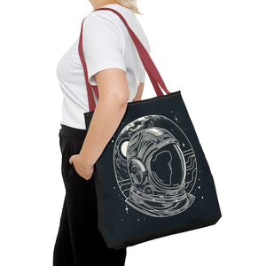 Stylish Astronaut Tote Bag Space Print Travel Accessory - Dipaliz - Bags