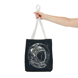 Stylish Astronaut Tote Bag Space Print Travel Accessory - Dipaliz - Bags