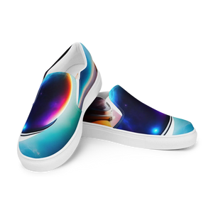 Astronaut in Space Canvas Shoes - Men’s Slip Comfort - Dipaliz - Sneakers