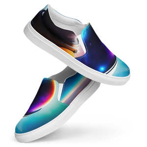 Astronaut in Space Canvas Shoes - Men’s Slip Comfort - Dipaliz - Sneakers