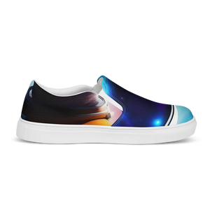 Astronaut in Space Canvas Shoes - Men’s Slip Comfort - Dipaliz - Sneakers