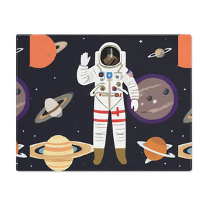 Astronaut Space Placemat - Kids Dining Fun - Dipaliz - 18’’ × 14’’ - Placemats