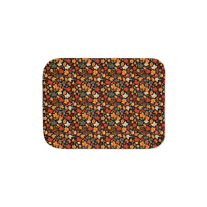 Autumn Foliage Sherpa Blanket – Many Colored Leaves - Dipaliz - Blankets